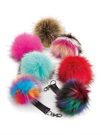 PORTACHIAVI CON POM POM